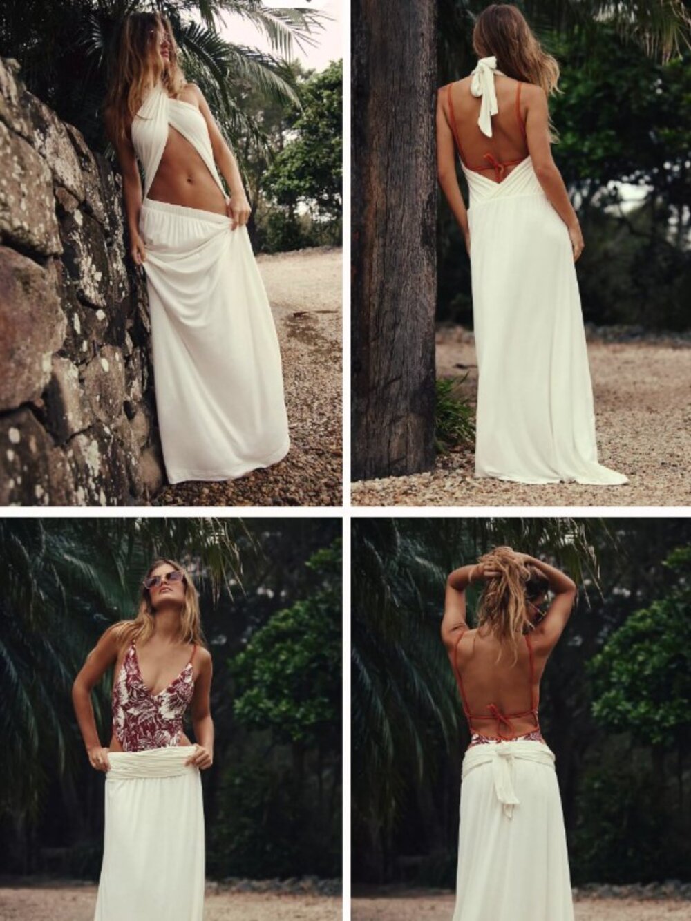 Free People Limitless Convertible Maxi Dress-Skirt or beach cover up blue Small